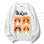 Unisex The Beagles Printed Sweatshirt