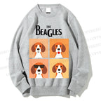 Unisex The Beagles Printed Sweatshirt
