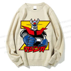 Unisex Mazinger Grendizer Printed Sweatshirt