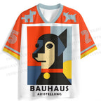 Bauhaus Dog Printed Jersey Shirts