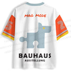 Bauhaus Dog Printed Jersey Shirts