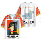Bauhaus Dog Printed Jersey Shirts