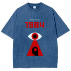 1984 Orwell Vintage Washed T-shirt