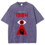 1984 Orwell Vintage Washed T-shirt