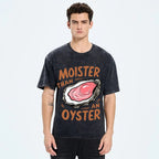 Oyster Funny Vintage Washed T-shirt