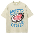 Oyster Funny Vintage Washed T-shirt