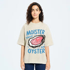 Oyster Funny Vintage Washed T-shirt