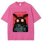 Cryptid Mothman Vintage Washed T-shirt