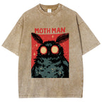 Cryptid Mothman Vintage Washed T-shirt