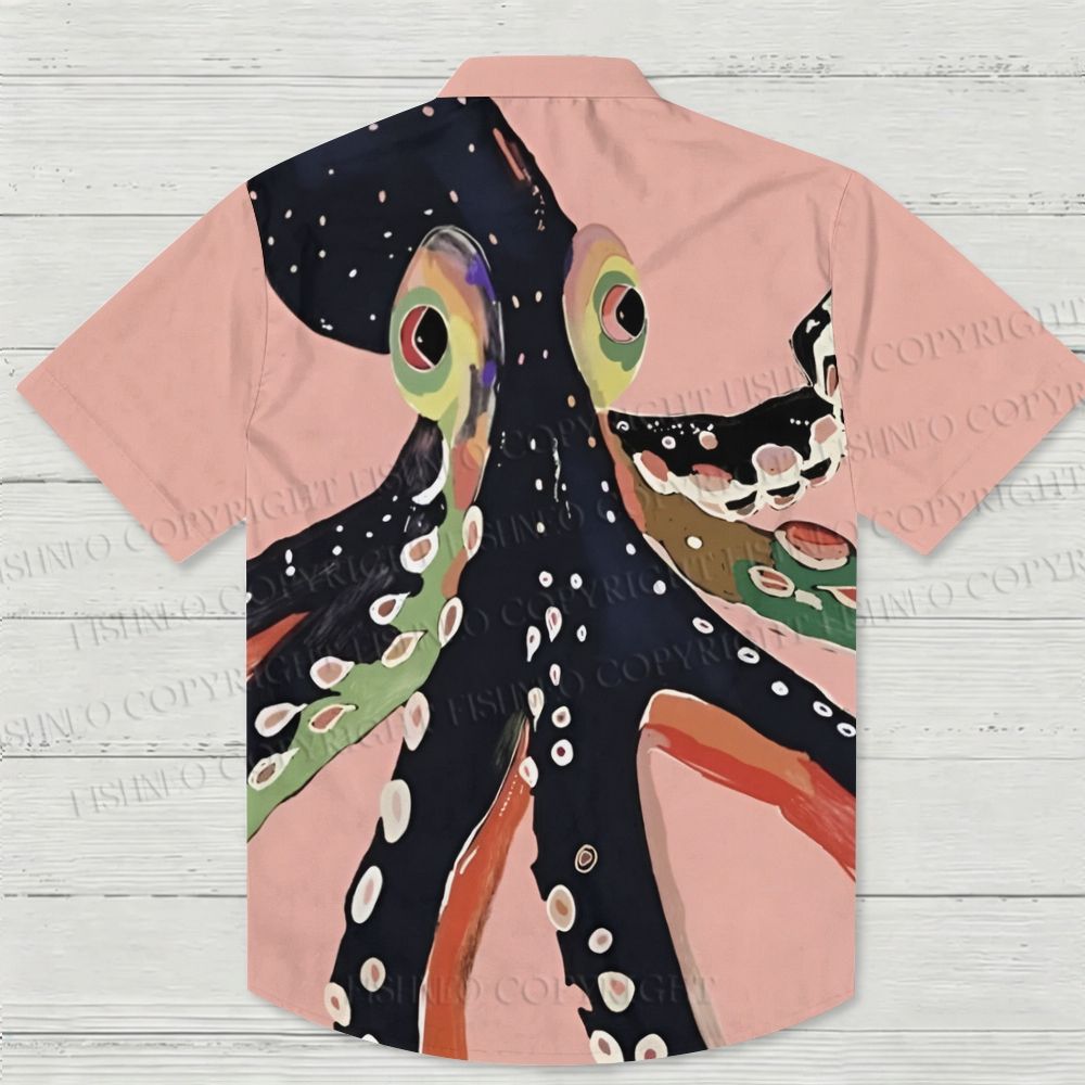 Octopus Hawaiian Shirt