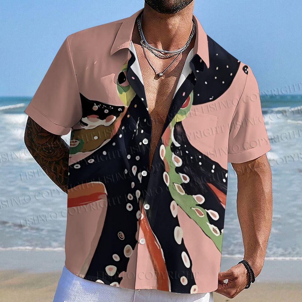 Octopus Hawaiian Shirt