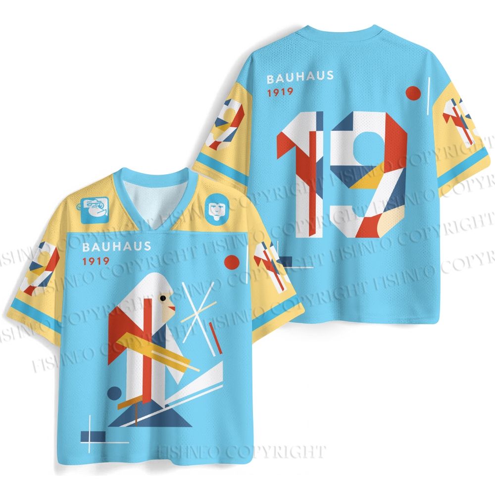 Bauhaus Monkey Printed Jersey Shirts