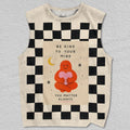 Unisex be kind to your mind  Printed Tank Top