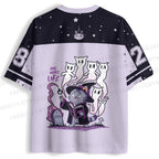 Love Curse Witch Cat Jersey Shirts