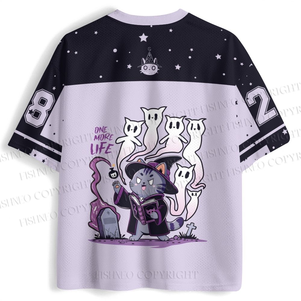 Love Curse Witch Cat Jersey Shirts