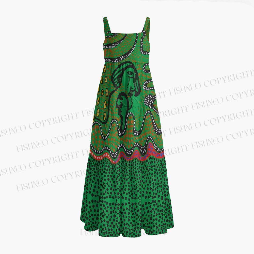 Yayoi Kusama Polka Dot Printed Maxi Dresses