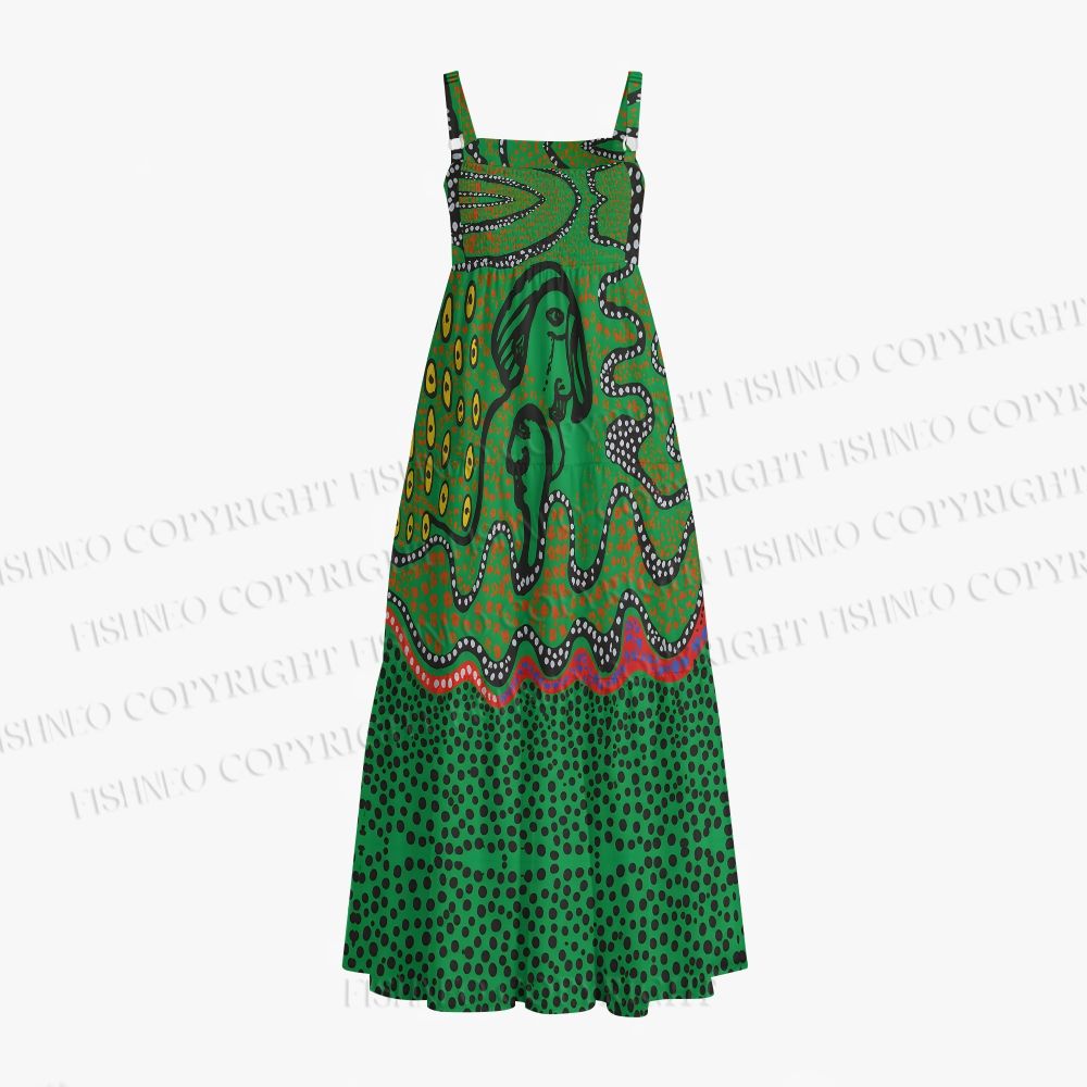 Yayoi Kusama Polka Dot Printed Maxi Dresses