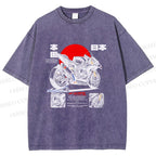 Unisex Honda CBR1000RR-R Fireblade SP Printed Washed Tee