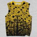 Unisex Eyes in Sky Printed Tank Top