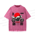 Unisex YAMAHA XJR 1300 Printed Washed Tee