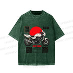 Unisex YAMAHA XJR 1300 Printed Washed Tee