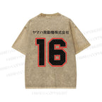 Unisex YAMAHA XJR 1300 Printed Washed Tee