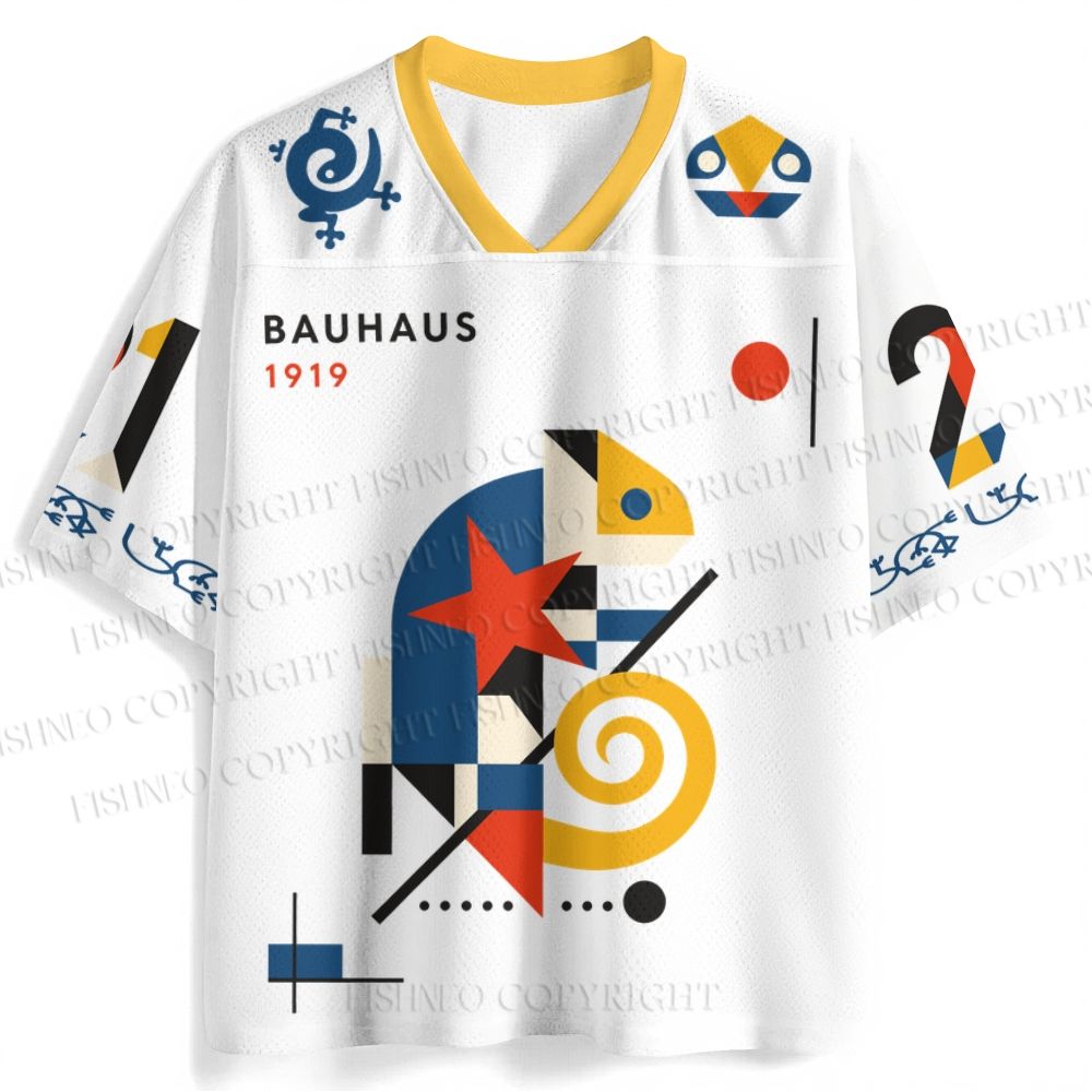 Bauhaus Lizard Printed Jersey Shirts