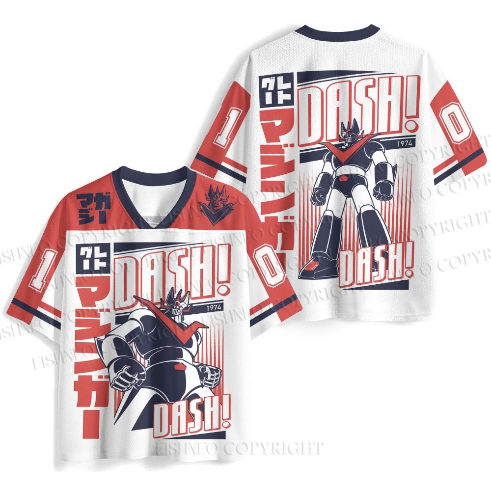 Great Mazinger Z Dash Jersey Shirts