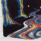 Abstract Stargazing Printed Hawaiian Shirt