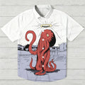 Octopus Printed Hawaiian Shirt