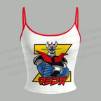 Mazinger Grendizer Top & Elasticated Trousers Two-Piece Set