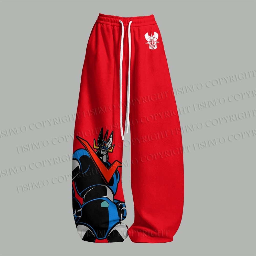 Mazinger Grendizer Top & Elasticated Trousers Two-Piece Set