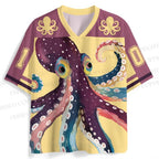 Octopus Art Jersey Shirts