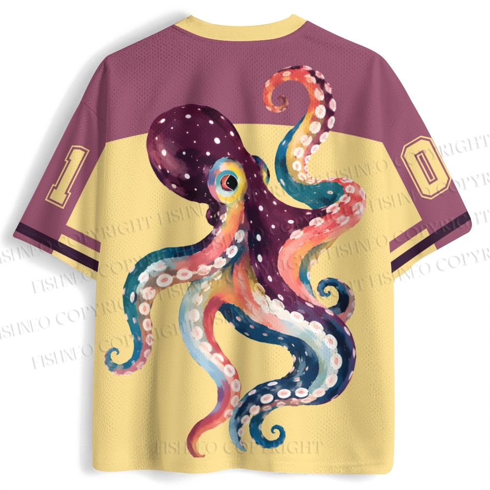 Octopus Art Jersey Shirts