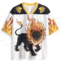 Flame Lion Jersey Shirts