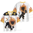 Flame Lion Jersey Shirts