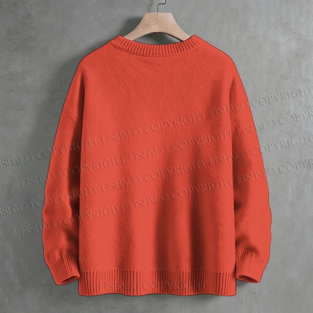 Star Men Crew Neck Sweater