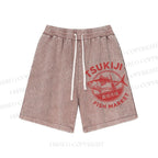 Unisex Tsukiji Fish Market Washed Shorts