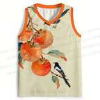 Vintage Bird With Persimmon Jersey Tank