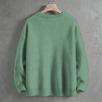 Vintage Green Octopus Crew Neck Sweater