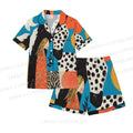Art Girl Block Pajama sets
