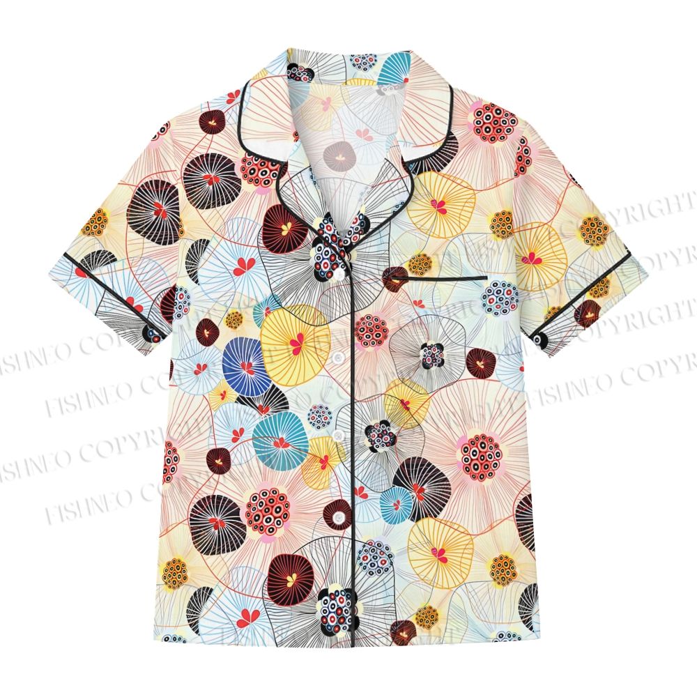 Abstract Floral Pajama sets