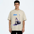 Nana Smoking Girl Washed T-Shirt
