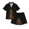 Dark Bird Specter Printed Pajama sets