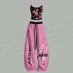 Sakura JDM Racing Top & Elasticated Trousers Two-Piece Set