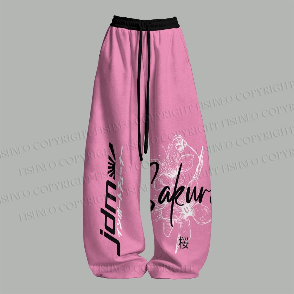 Sakura JDM Racing Top & Elasticated Trousers Two-Piece Set