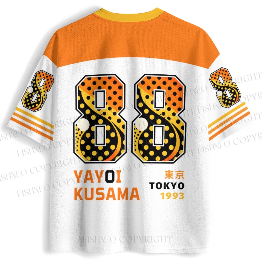Japanese Yayoi Kusama Panther Jersey Shirts