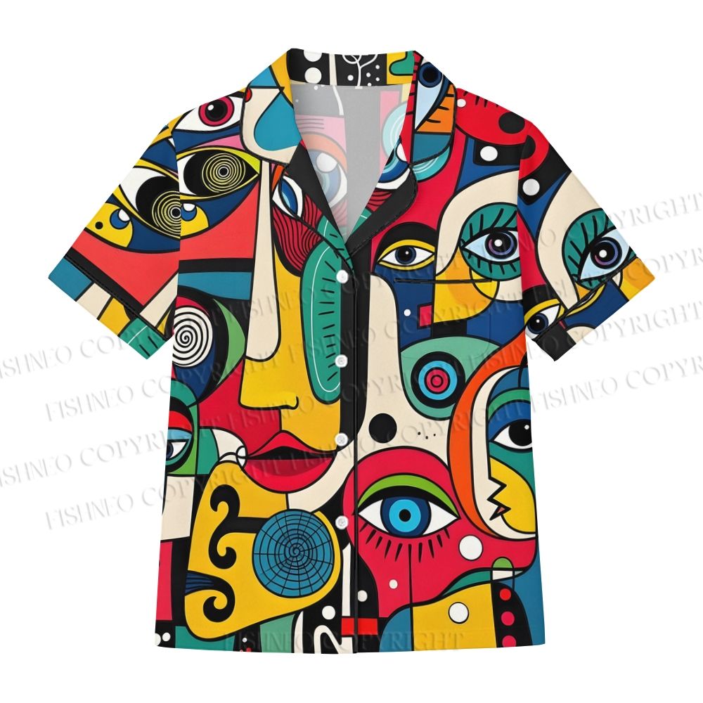 Multicolor Graffiti Color Pajama sets