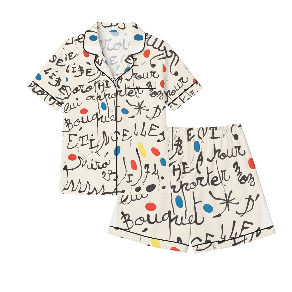 Joan Miró Poème Pour Dorothea Tanning Pajama sets