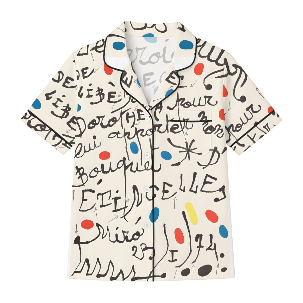 Joan Miró Poème Pour Dorothea Tanning Pajama sets